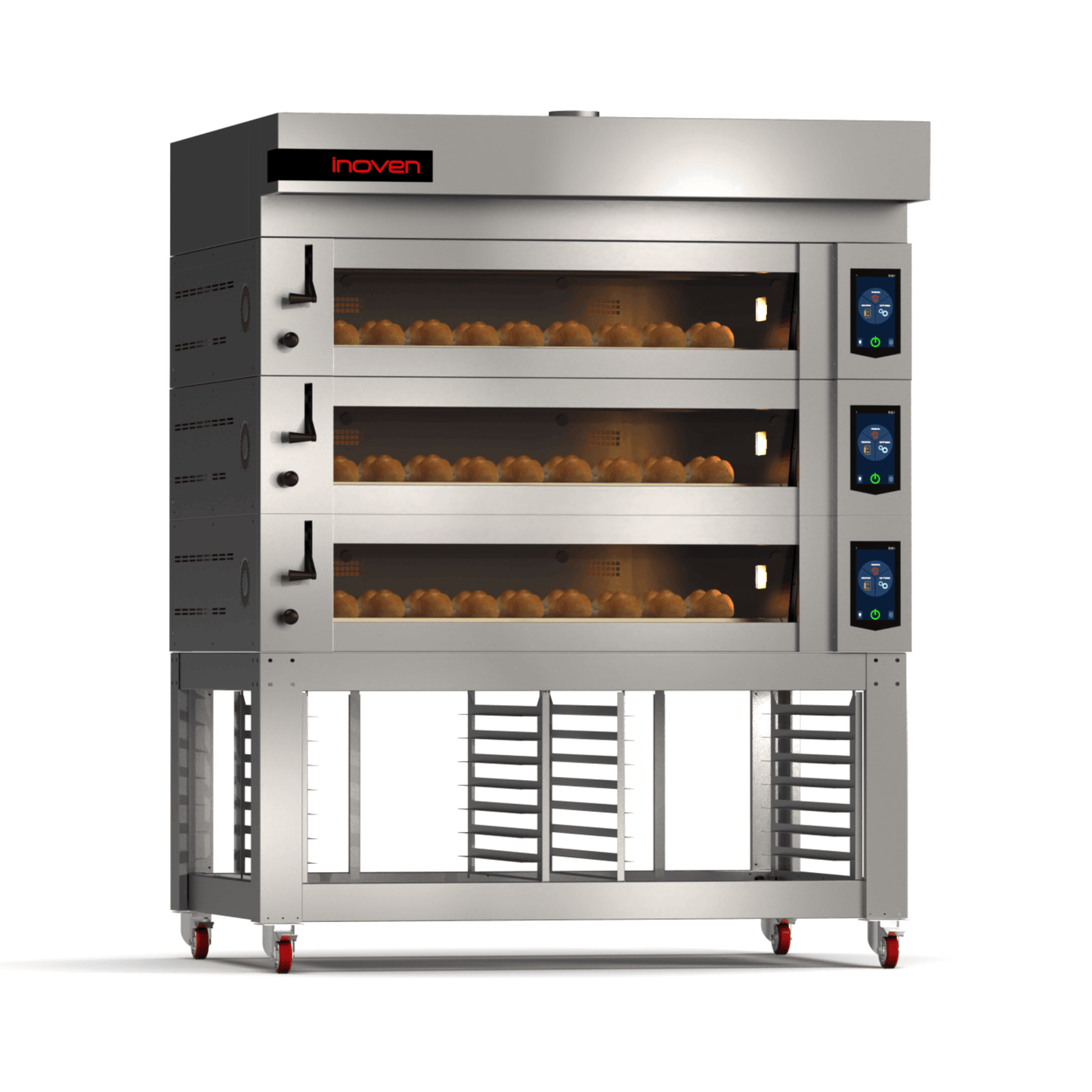 Inoven Storey Electrical Deck Oven with Stand KOZA-3 - Makina Jay Dee 03298065730865