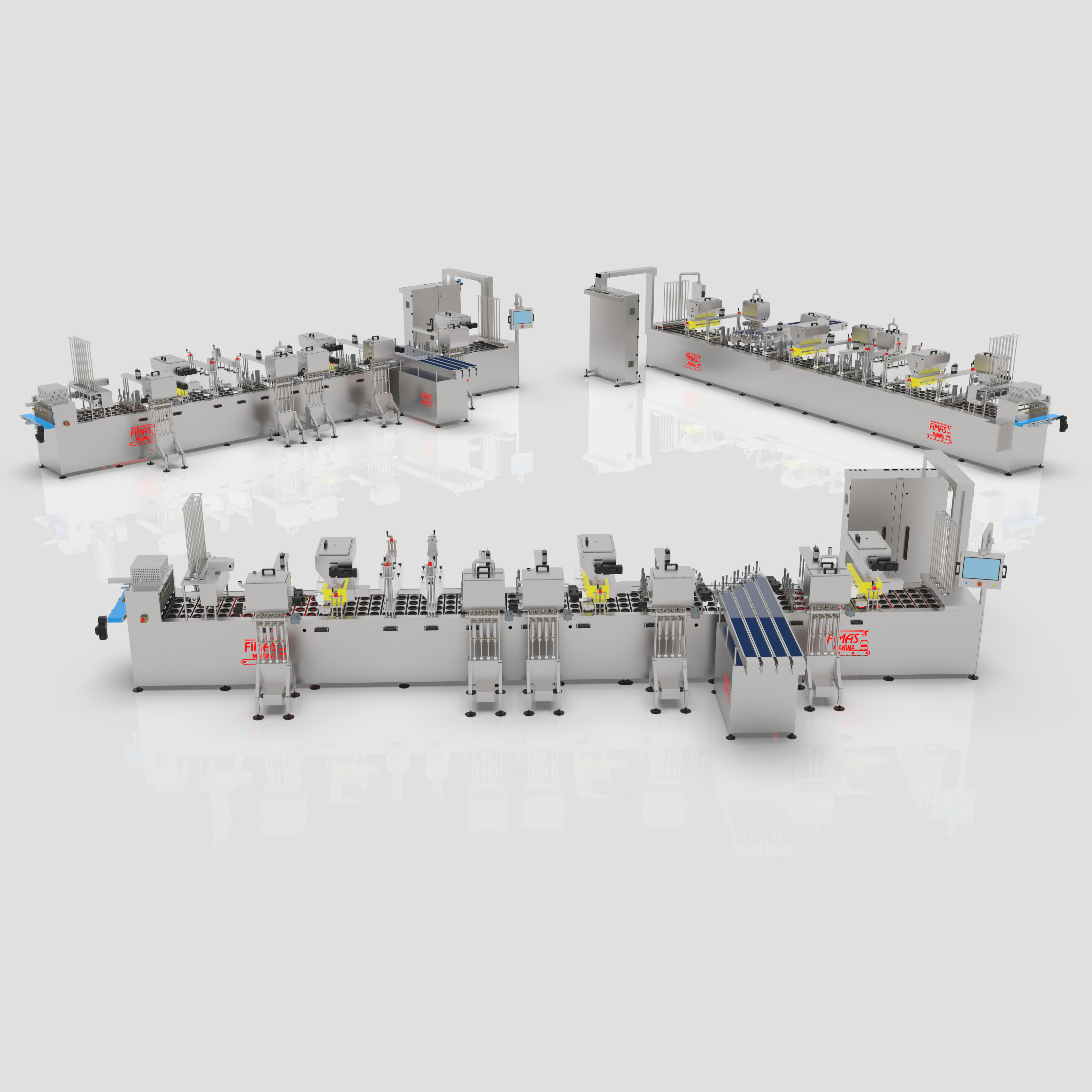 Full-Automatic Lines (Filling - Labeling - Capping)