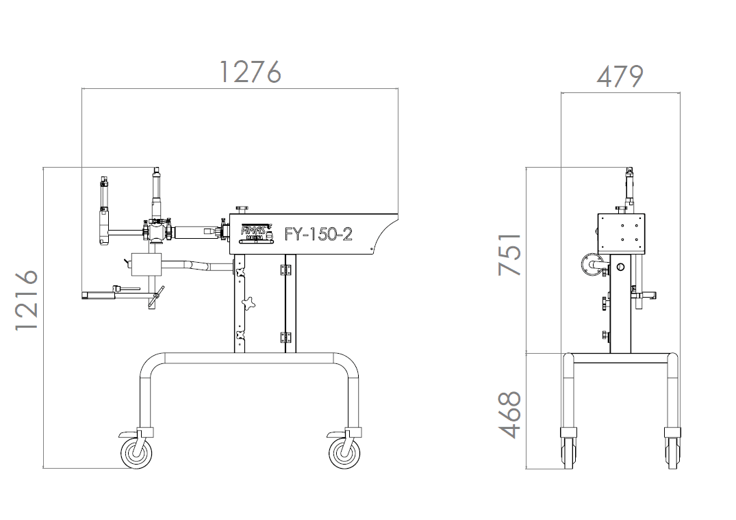 Fimas Makina Semi-Automatic Filling Machine FMS-150 - Makina Jay Dee 03298069897905