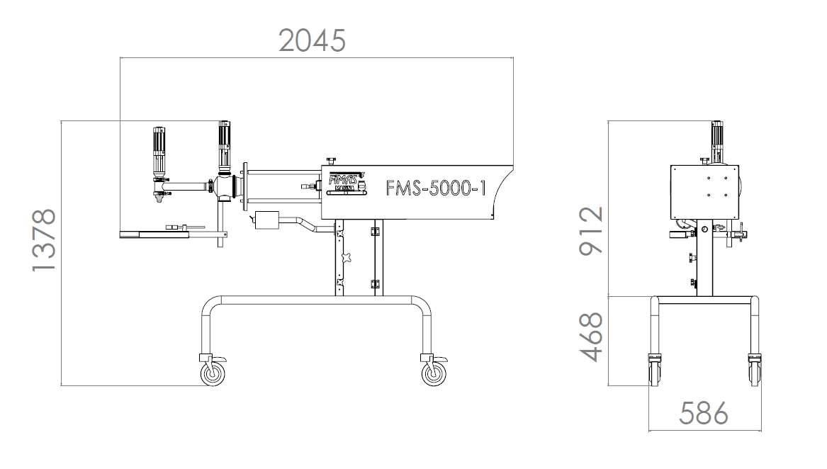 Fimas Makina Semi-Automatic Filling Machine FMS-5000-01 - Makina Jay Dee 03298066344625