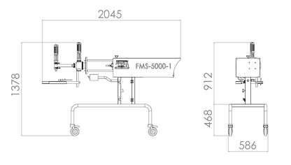 Fimas Makina Semi-Automatic Filling Machine FMS-5000-01 - Makina Jay Dee 03298066344625