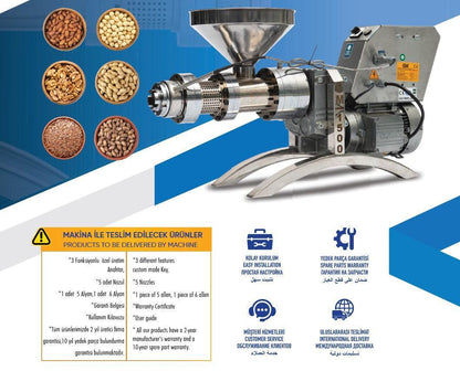 General Makina Mühendislik Cold Press Oil Machine GM-1500 - Makina Jay Dee 03298063323057