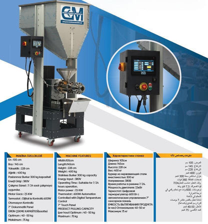 General Makina Mühendislik Cold Press Oil Machine GM-3000 - Makina Jay Dee 03298066987697
