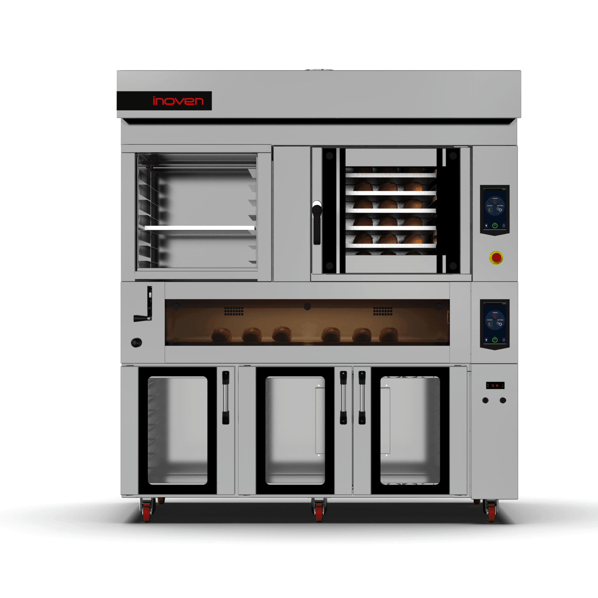 Inoven Multipurpose Oven with Fermentation EFES-5+4 - Makina Jay Dee 03298062620721