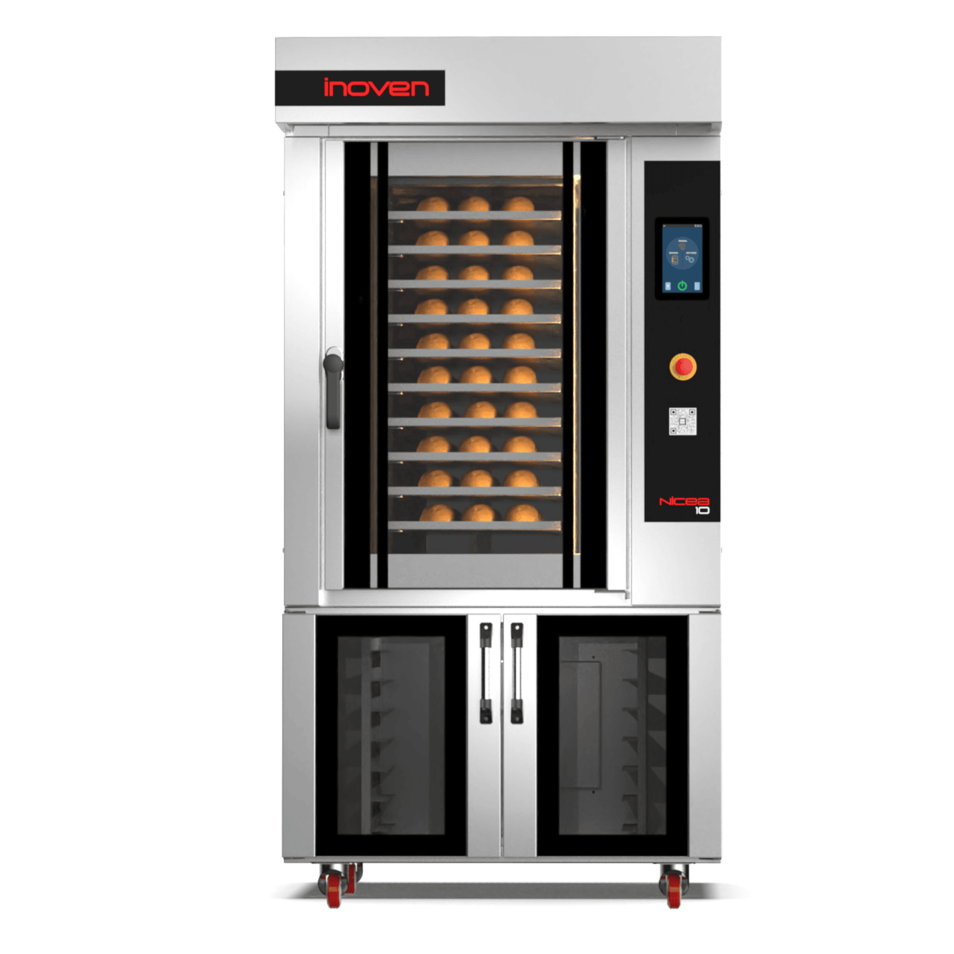 Inoven Rotary Convection Oven with Fermentation NICEA-10 - Makina Jay Dee 03298067274417