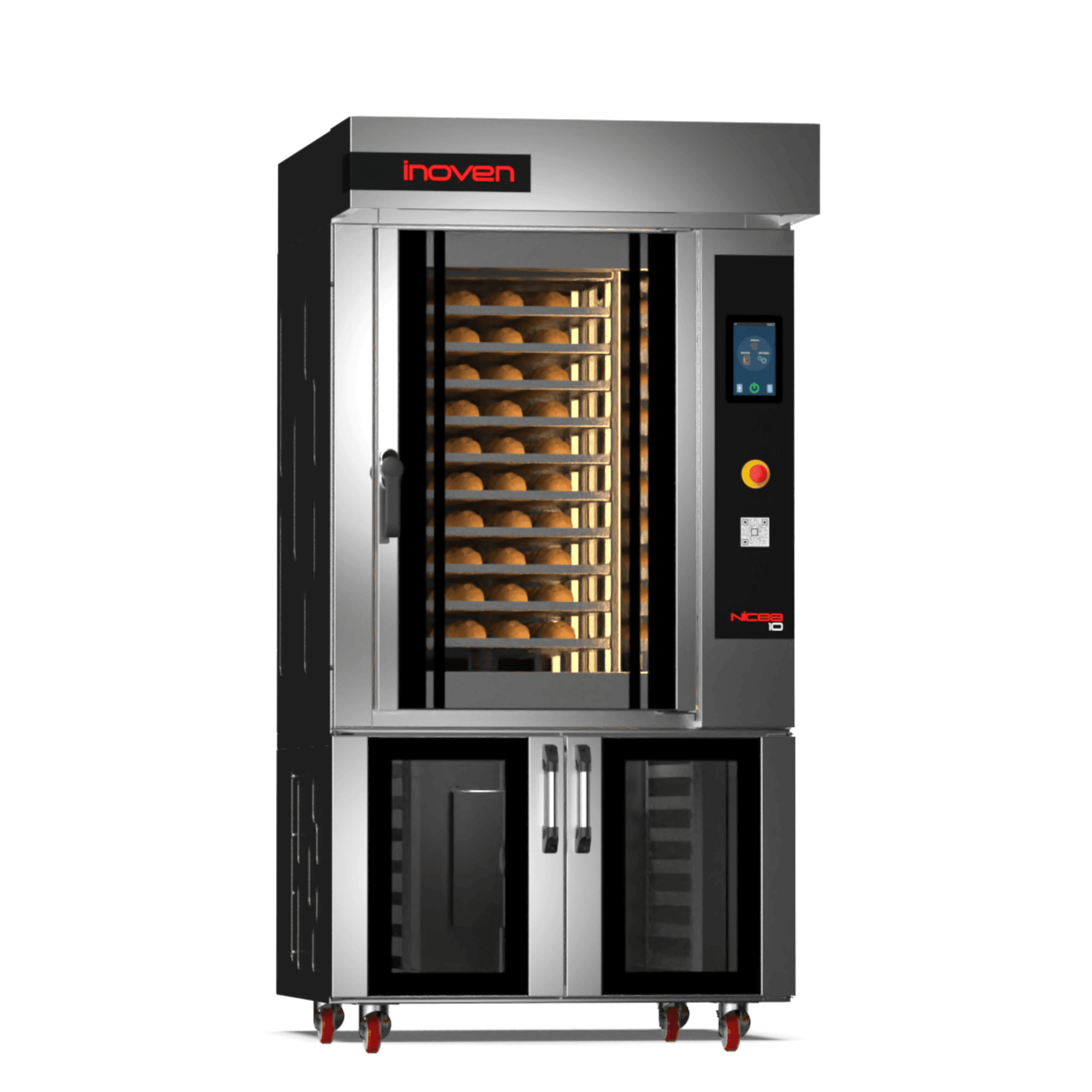 Inoven Rotary Convection Oven with Fermentation NICEA-10 - Makina Jay Dee 03298067274417