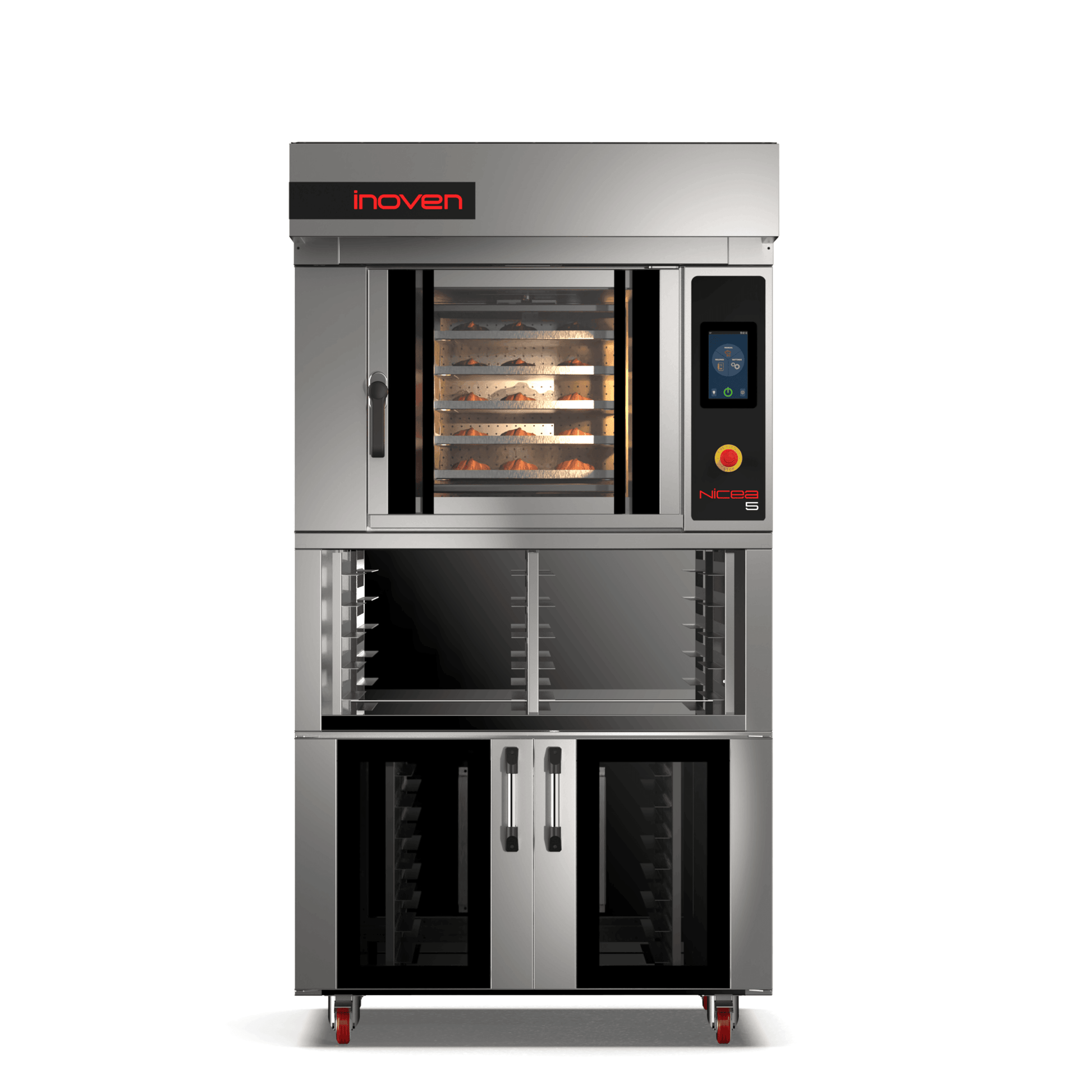 Inoven Rotary Convection Oven with Fermentation NICEA-5 - Makina Jay Dee 03298069496881
