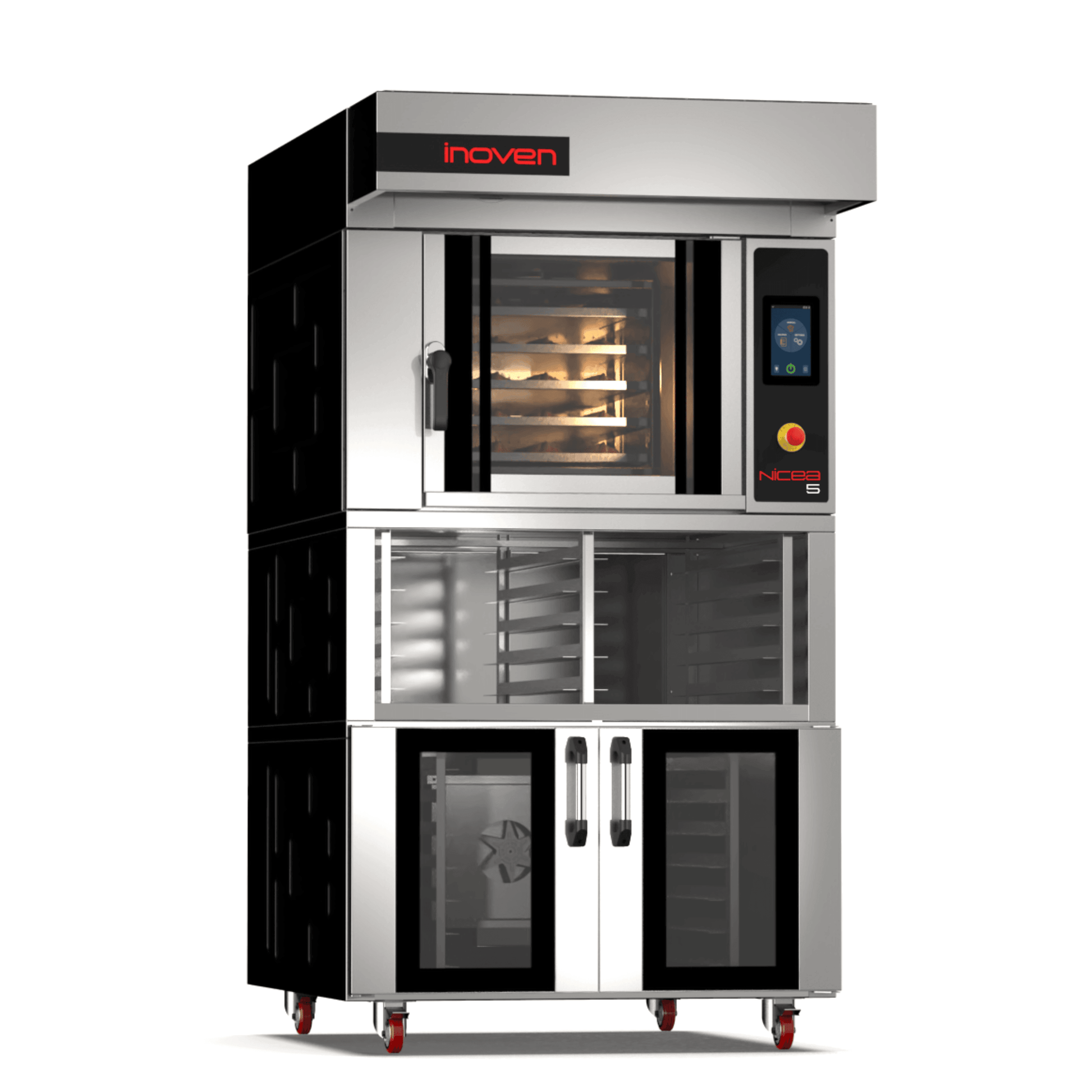 Inoven Rotary Convection Oven with Fermentation NICEA-5 - Makina Jay Dee 03298069496881