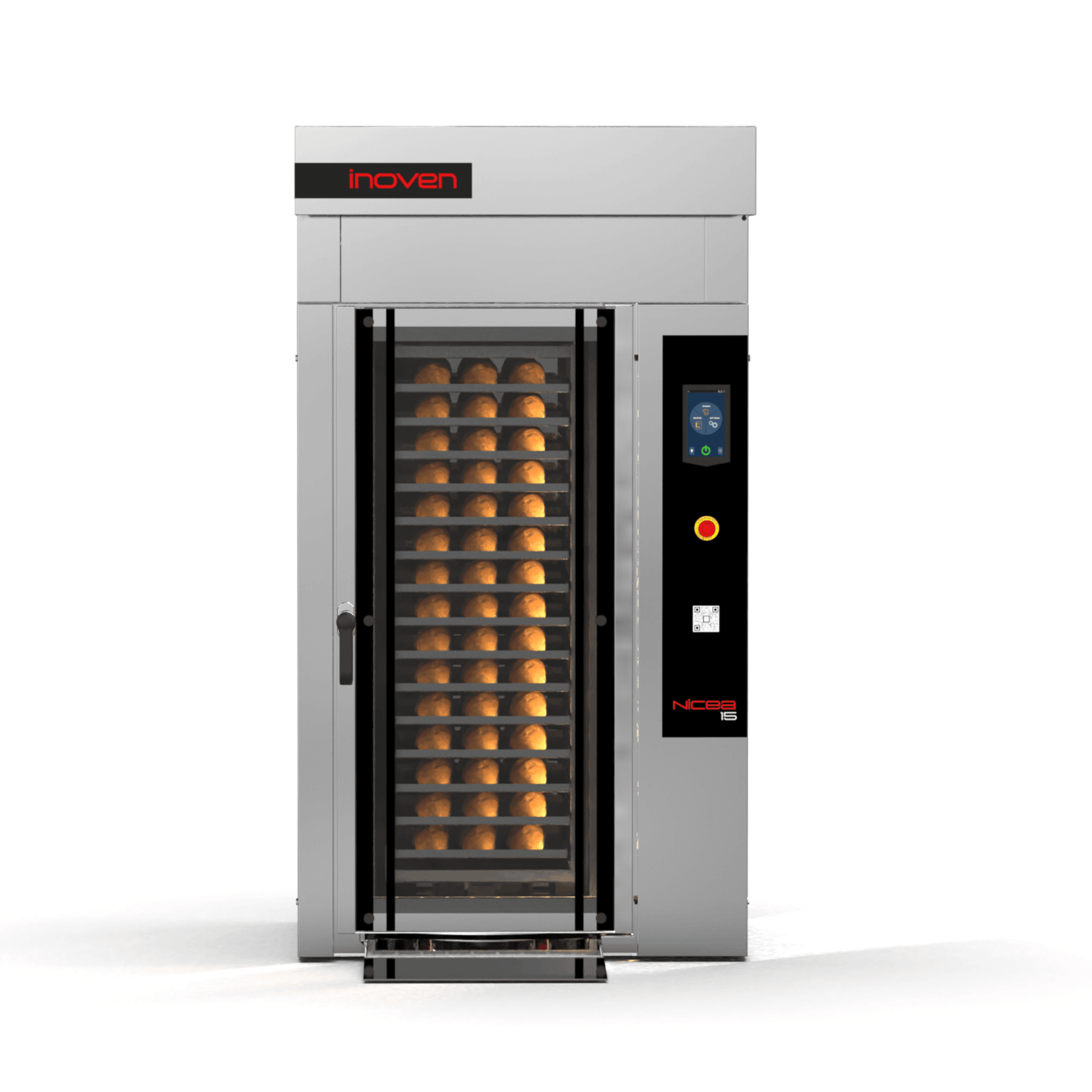 Inoven Rotary Convection Oven with Trolley NICEA-15 - Makina Jay Dee 03298068623665