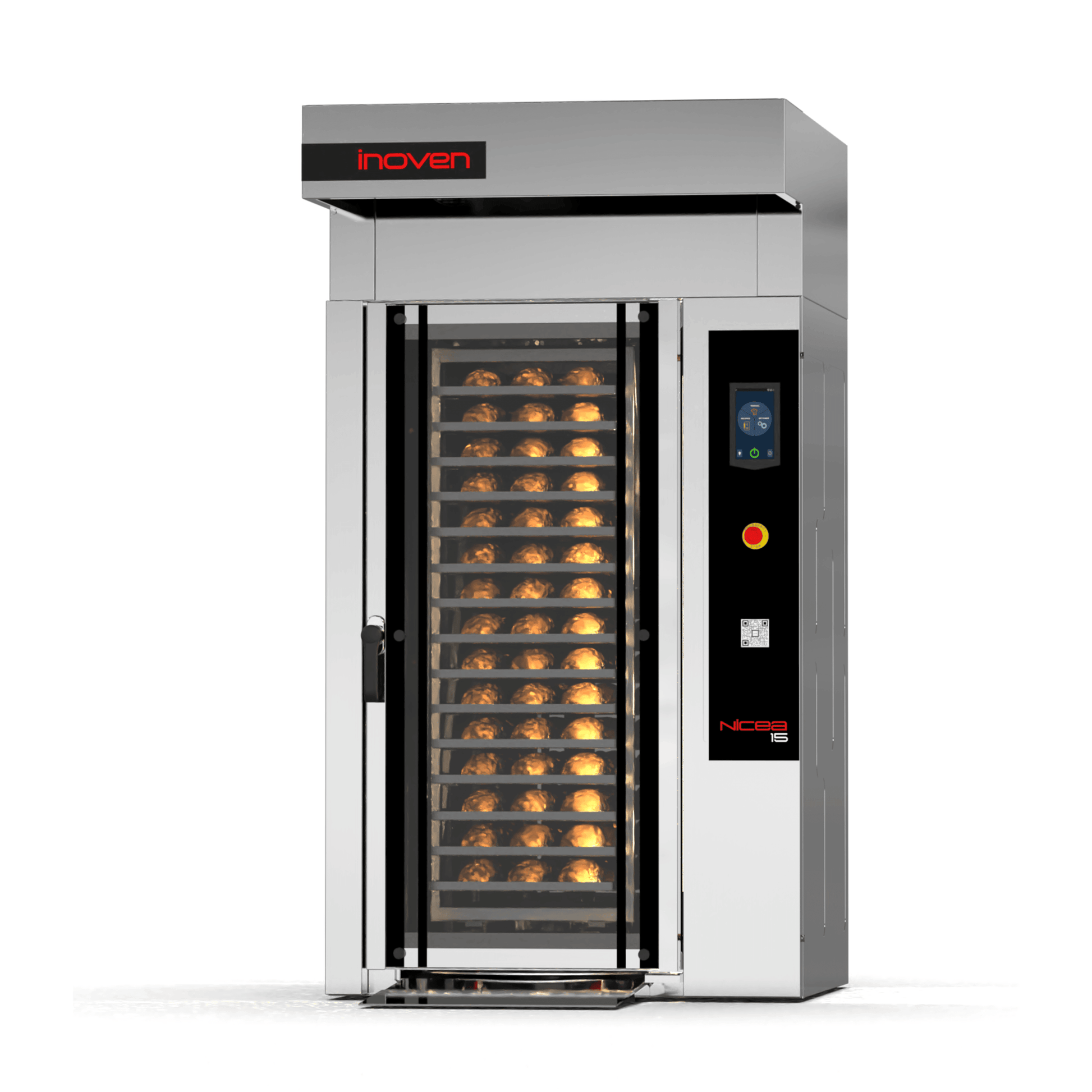 Inoven Rotary Convection Oven with Trolley NICEA-15 - Makina Jay Dee 03298068623665