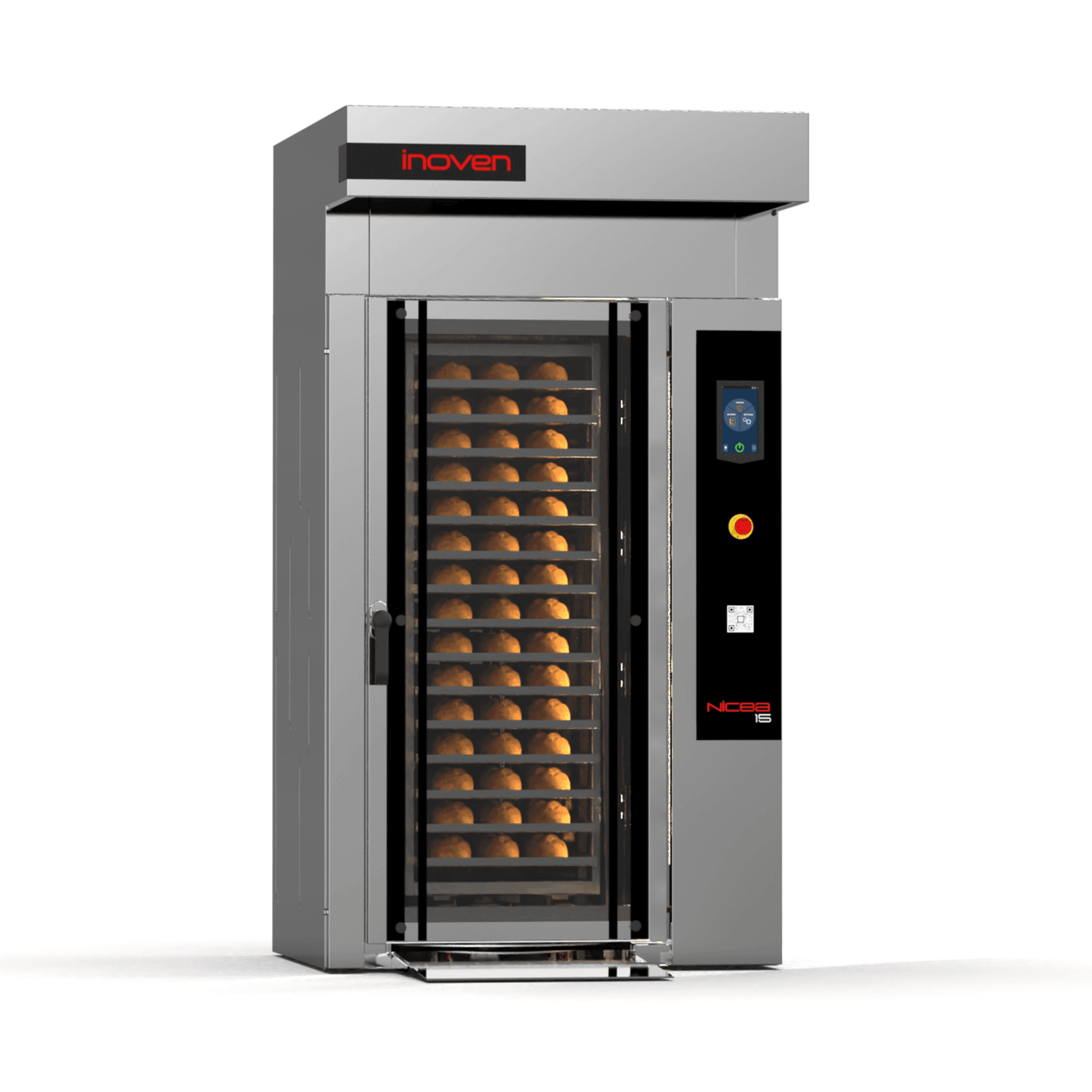 Inoven Rotary Convection Oven with Trolley NICEA-15 - Makina Jay Dee 03298068623665