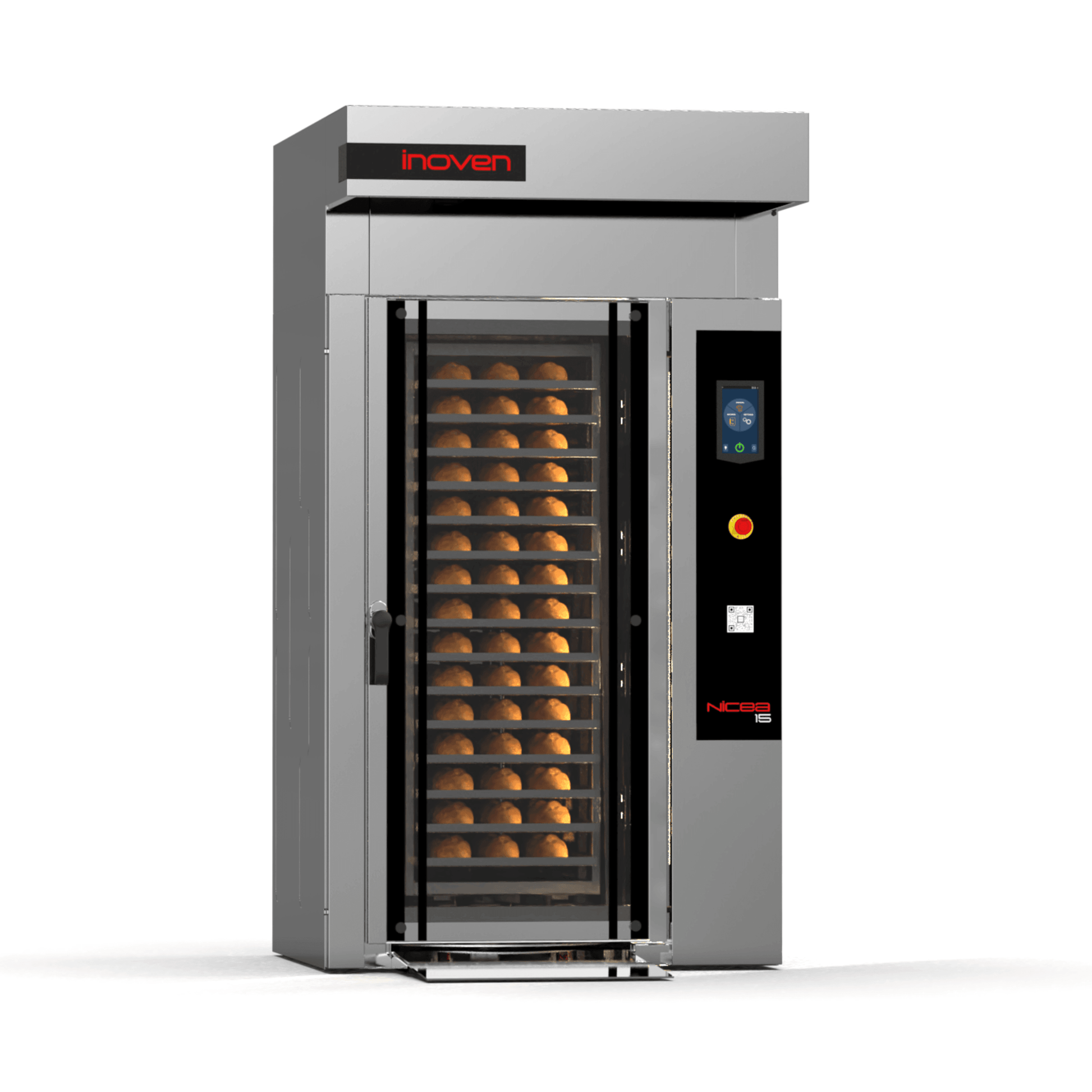 Inoven Rotary Convection Oven with Trolley NICEA-15 - Makina Jay Dee 03298068623665