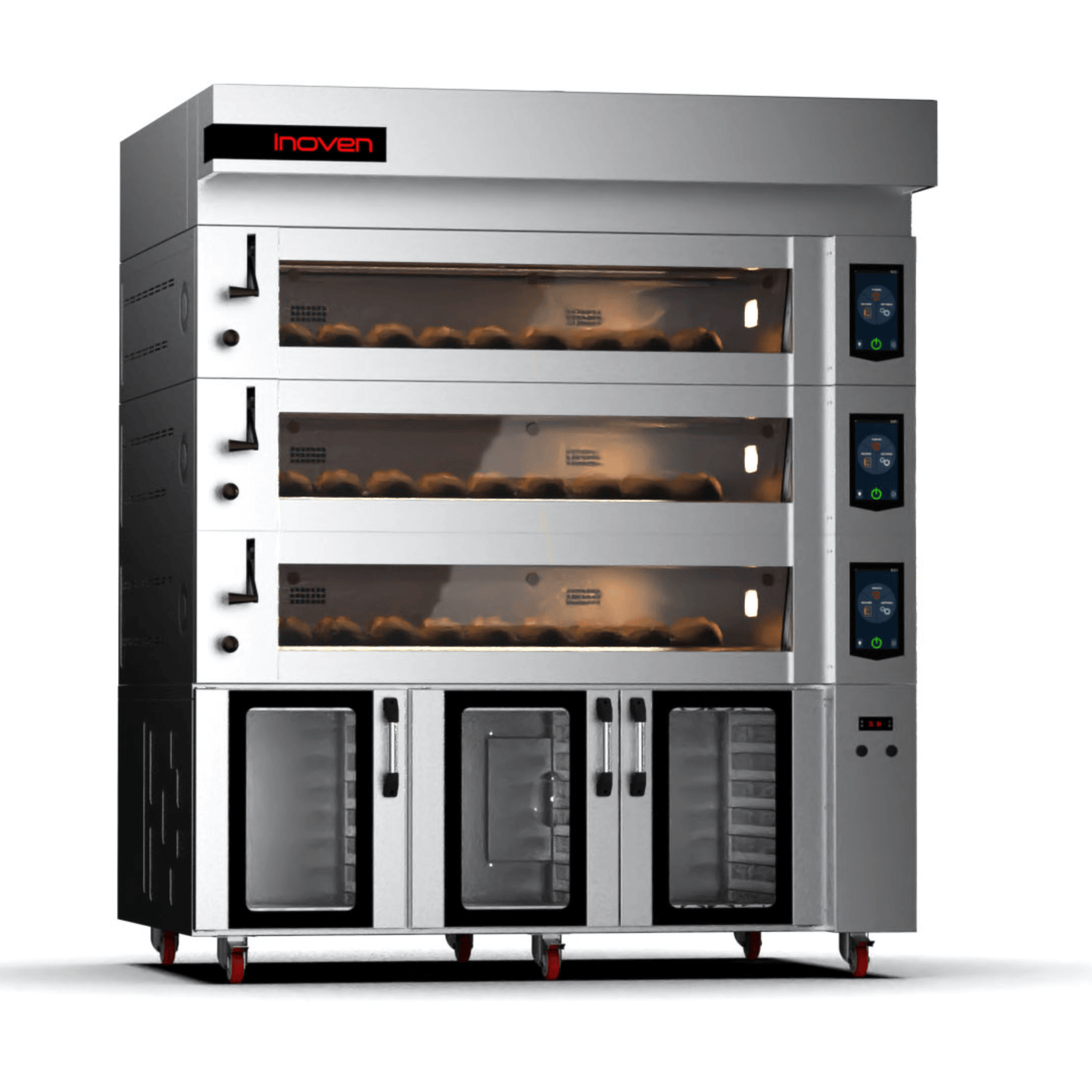 Inoven Storey Electrical Deck Oven with Fermentation KOZA-3 - Makina Jay Dee 03298063693489