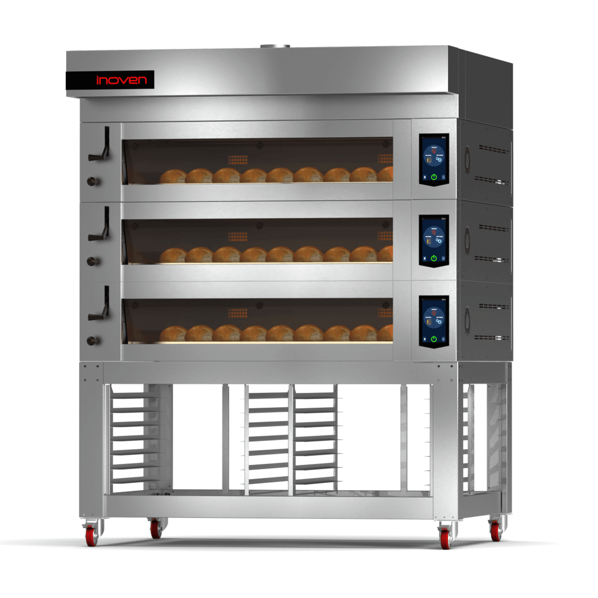 Inoven Storey Electrical Deck Oven with Stand KOZA-3 - Makina Jay Dee 03298065730865