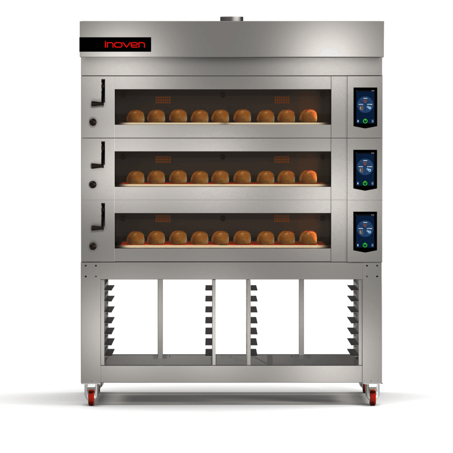 Inoven Storey Electrical Deck Oven with Stand KOZA-3 - Makina Jay Dee 03298065730865