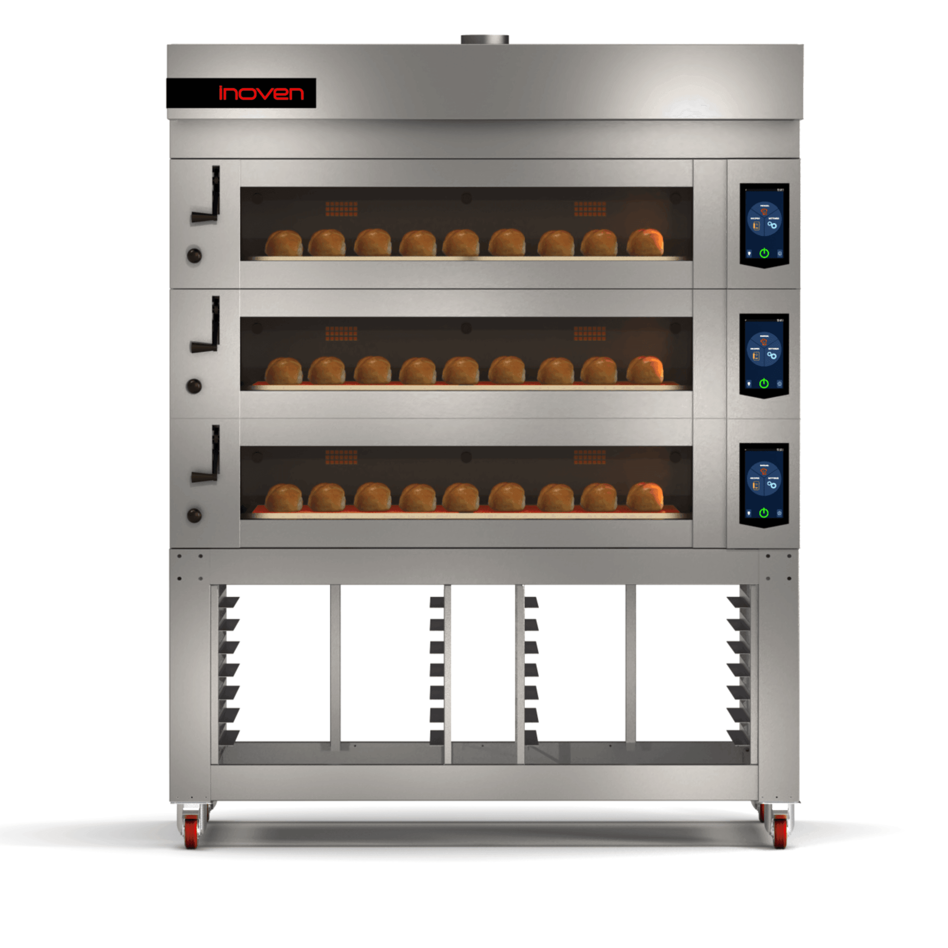 Inoven Storey Electrical Deck Oven with Stand KOZA-3 - Makina Jay Dee 03298065730865