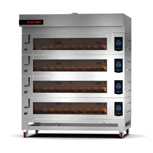Inoven Storey Electrical Deck Oven with Stand KOZA-4 - Makina Jay Dee 03298063371569
