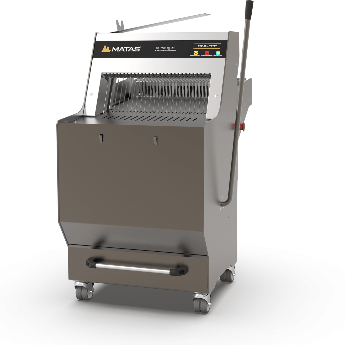 Mataş Makina Bread Slicer EFE-08 - Makina Jay Dee 03298063948337