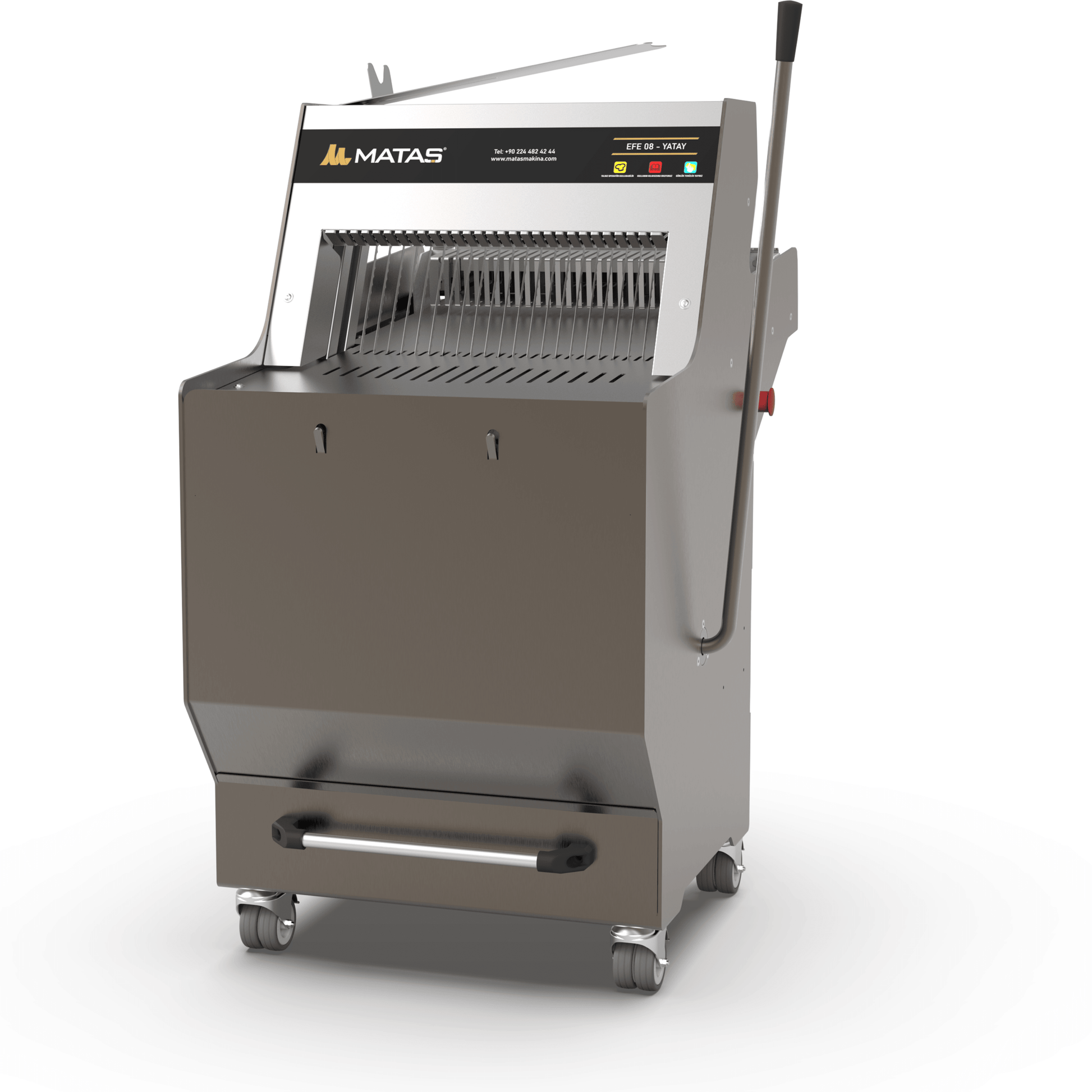 Mataş Makina Bread Slicer EFE-08 - Makina Jay Dee 03298063948337
