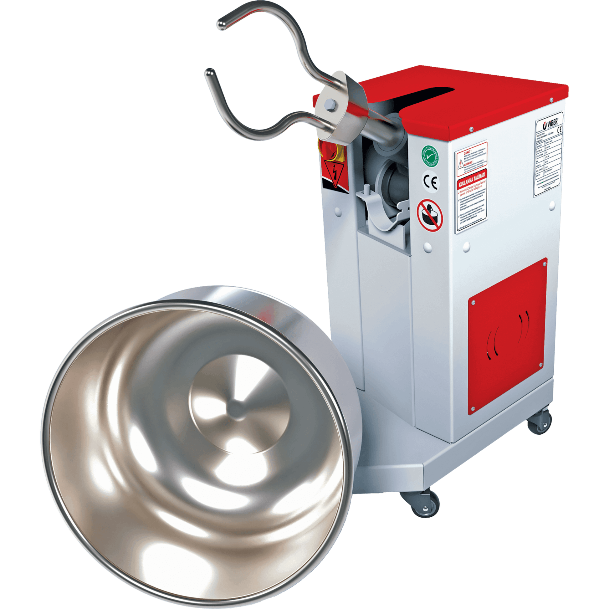 Viber HD Endustriyel Mutfak PRO Fork Mixer VHE-HYP-10M - Makina Jay Dee 03298063775409