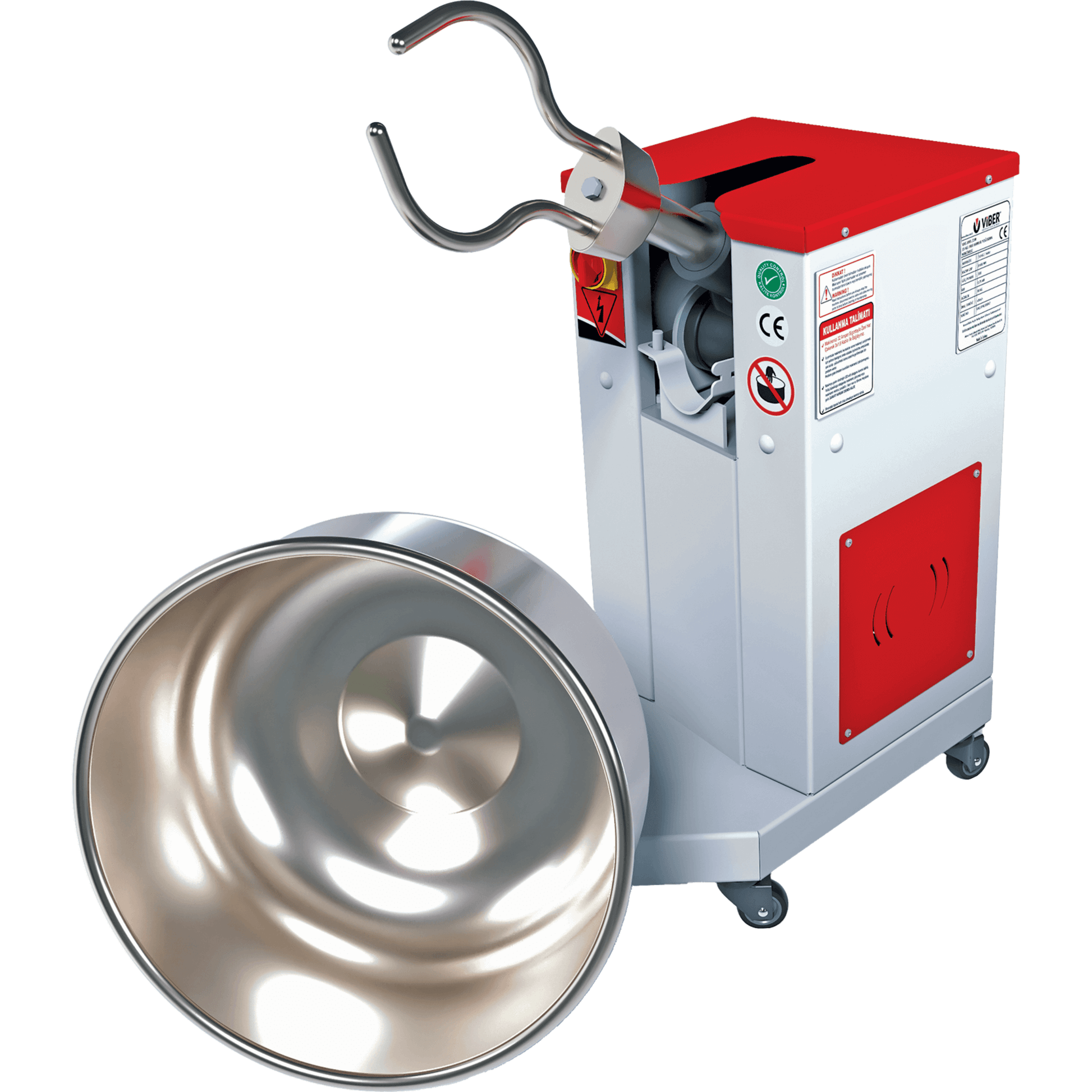 Viber HD Endustriyel Mutfak PRO Fork Mixer VHE-HYP-25 - Makina Jay Dee 03298064660145